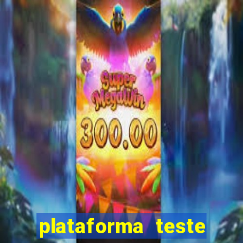 plataforma teste fortune tiger